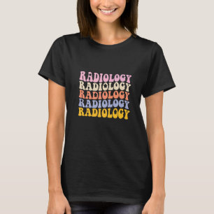 T-shirt Technologue en radiologie Groovy Boho Tech Rad
