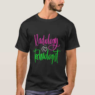 T-shirt Technologue En Radiologie Rad Tech Rt Don Pour Chr