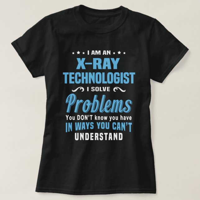 T-shirt Technologue en rayons X (Design devant)