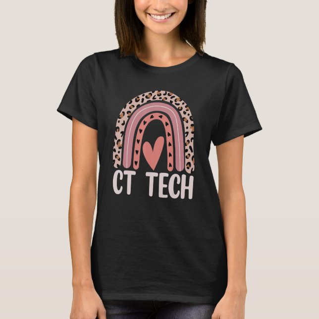 T-shirt Technologue en tomodensitométrie CT Technologue en (Devant)