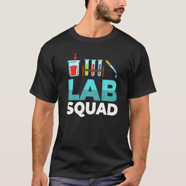 T-shirt Technologue médical Scientifique de laboratoire cl (Devant)