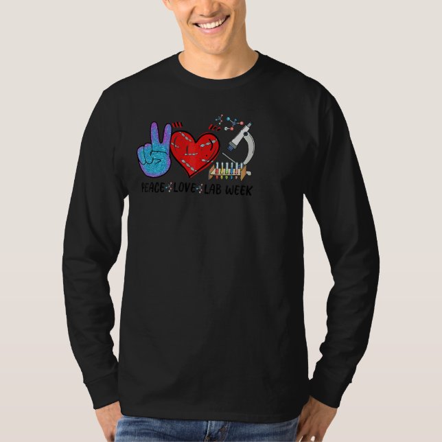 T-shirt Technologue Peach Love Lab Week (Devant)
