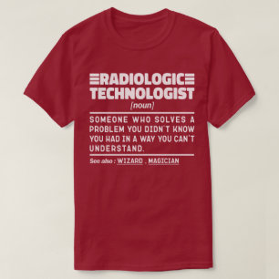 T-shirt Technologue radiologique Noun Examinateur Humour