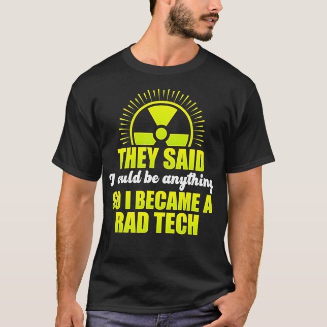 T-shirt Technologue radiologique Rad Tech Fun Infection Ra (Devant)