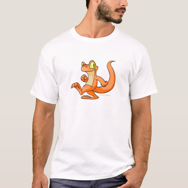 T-shirt Techo orange sur une recherche (Devant)