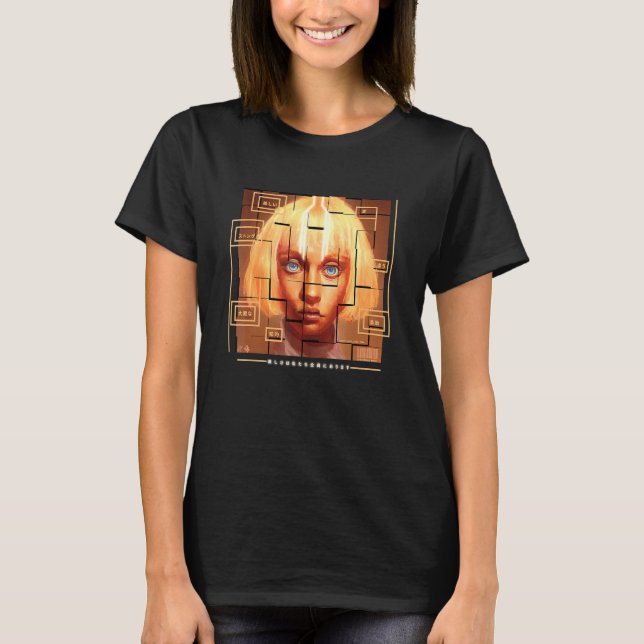 T-shirt Techwear Japonais Cyber Grace (Devant)