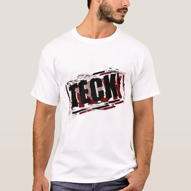 T-shirt Teck grunge (Devant)