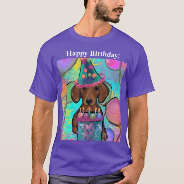 T-shirt Teckel       (Devant)