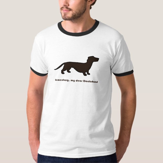 T-shirt Teckel (Devant)