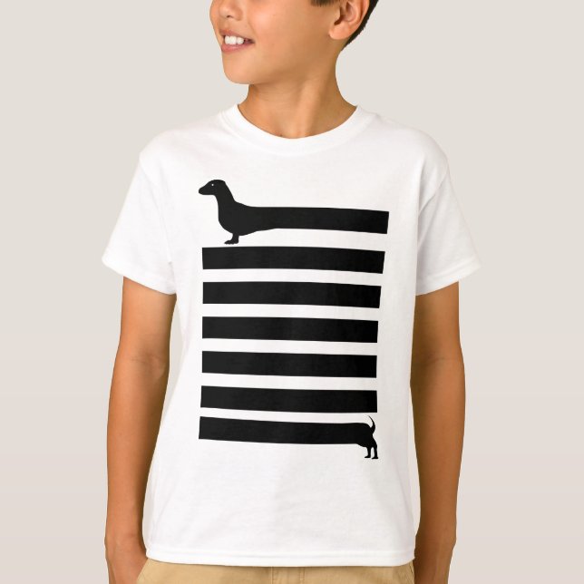 T-shirt Teckel (Devant)