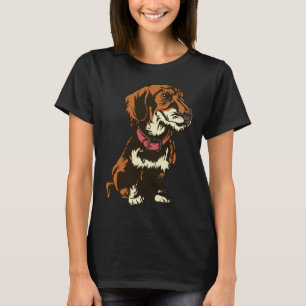 T-shirt Teckel Dachshund Motif