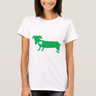 T-shirt Teckel du jour de St Patrick