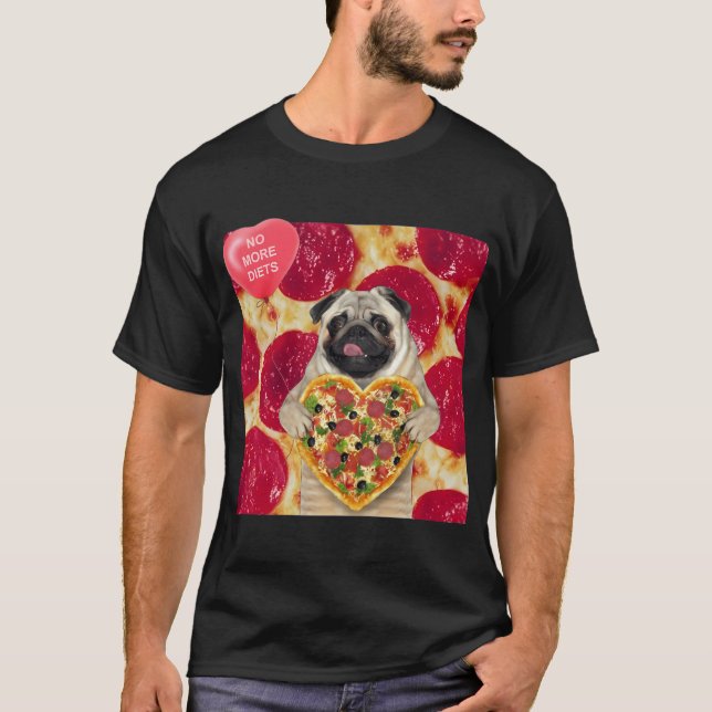 T-shirt Teckels drôles avec des armes (Devant)