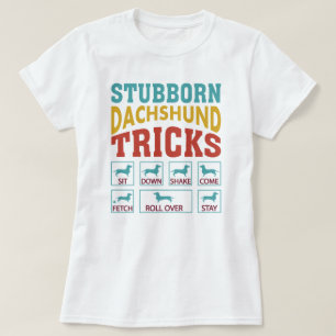 T-shirt Teckels entêtés