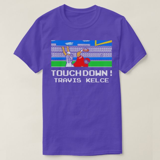 T-shirt Tecmo Travis Kelce TOUCHDOWN (Design devant)