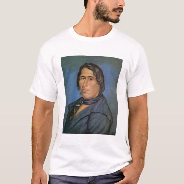 T-shirt Tecumseh (1768-1813) (huile sur la toile) (Devant)