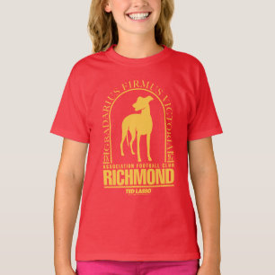 T-shirt Ted Lasso   AFC Richmond Gold Arched Logo