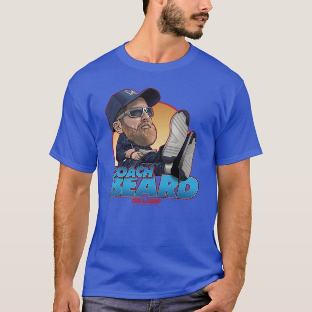 T-shirt Ted Lasso | Coach Beard Bobblehead (Devant)