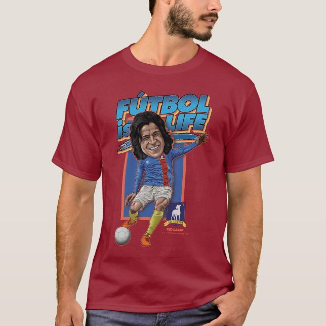 T-shirt Ted Lasso | Dani Rojas Bobblehad (Devant)