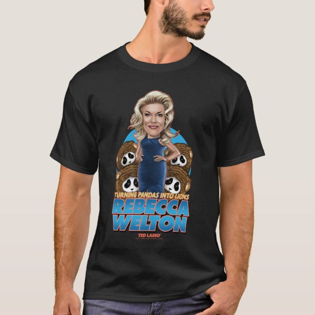 T-shirt Ted Lasso | Rebecca Welton Bobblehead (Devant)