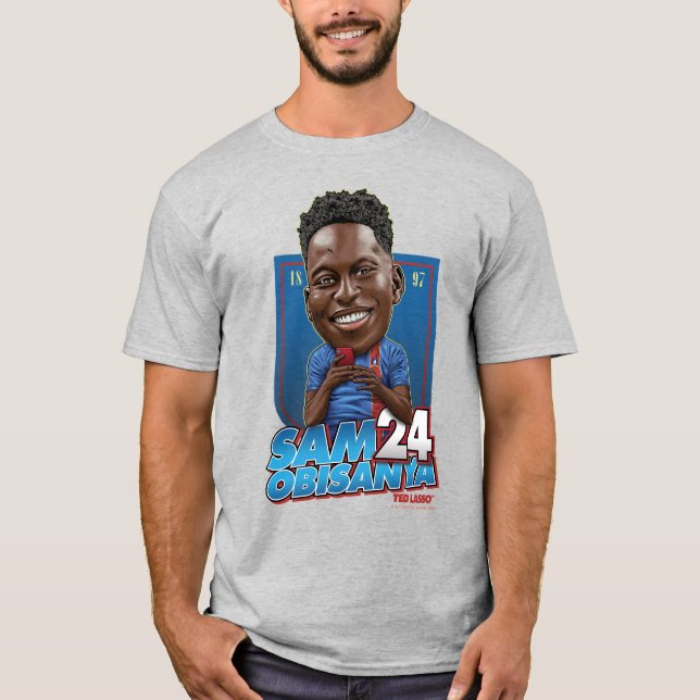 T-shirt Ted Lasso | Sam Obisanya Bobblehead (Devant)