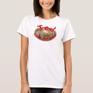 T-shirt Ted le bar de Ted le vampire du vin païen Tiki Sha