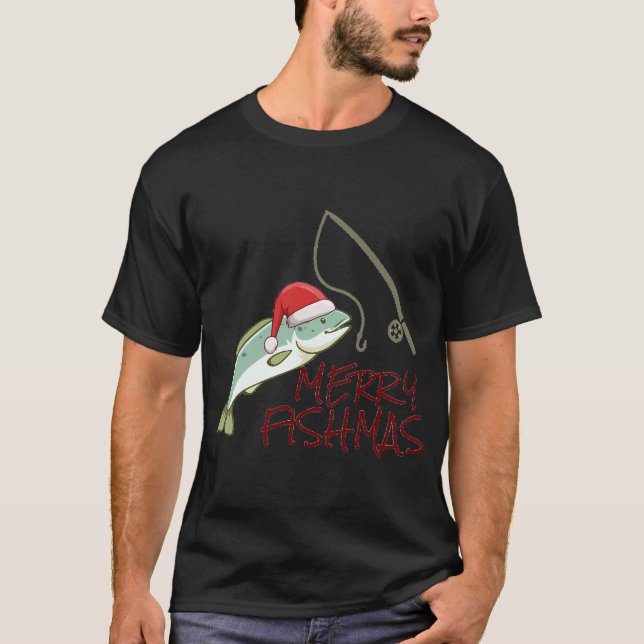T-shirt Ted parti pêcher Noël (Devant)