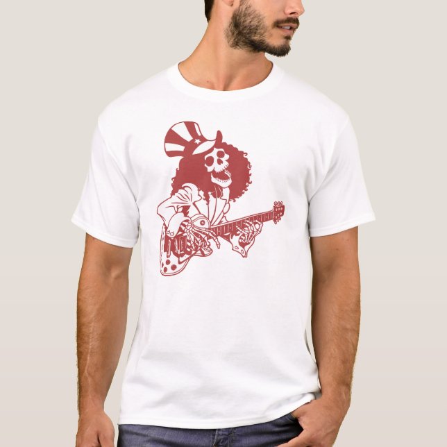 T-shirt Ted reconnaissant - rouge (Devant)