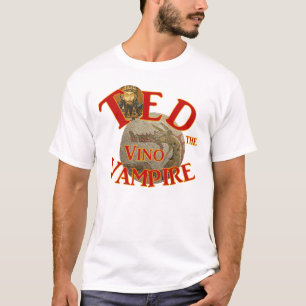 T-shirt Ted the Vino Vampire Ted's Pagan Tiki Shack Bar