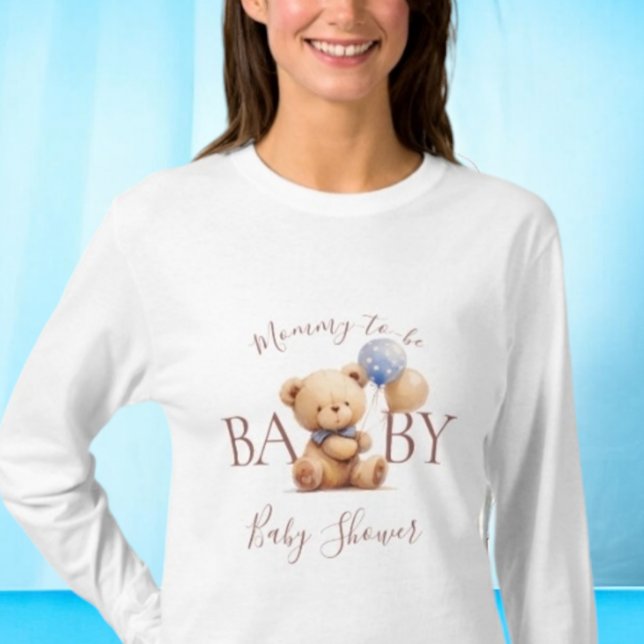 T-shirt Teddy Bear Bearly Attendre que maman soit Baby sho (Créateur téléchargé)