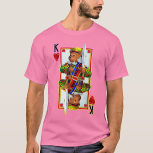 T-shirt Teddy Bear Roi des Coeurs
