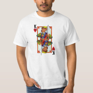 T-shirt Teddy Bear Roi des Coeurs