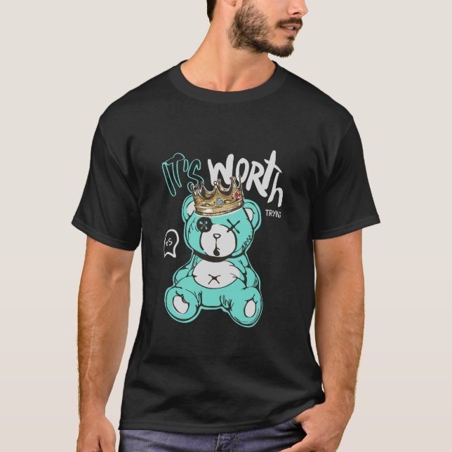 T-shirt Teddy - Ça vaut le coup (Devant)