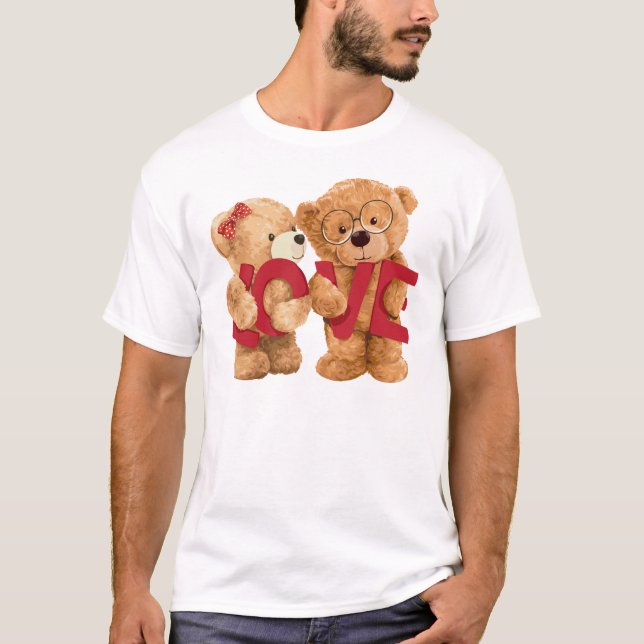 T-shirt Teddy Love (Devant)