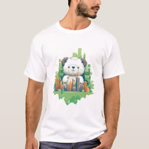 T-shirt Teddy Ours Animal Beauté Nature Faune Découverte