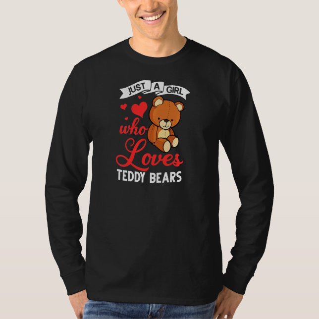 T-shirt Teddy Ours Plush Animal Stuffé Giant (Devant)