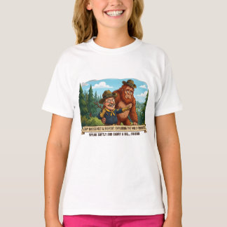T-shirt Teddy Roosevelt et Bigfoot drôle caricature - Nat