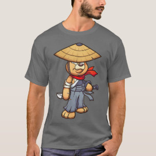 T-shirt Teddy Tender Master de Samurai de l'île de Tendrum
