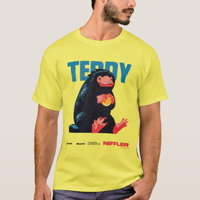 T-shirt Teddy Vintage Graphic (Devant)