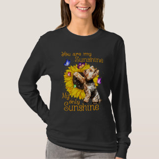 T-shirt Tee89s Yorkshire Terrier est mon soleil