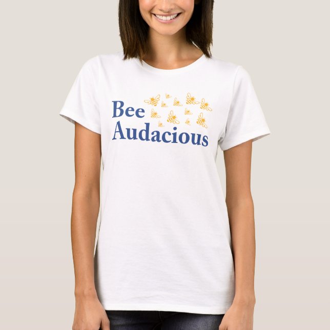 T-shirt Tee à Cravate Audacieuse pour femmes - pour les ab (Devant)