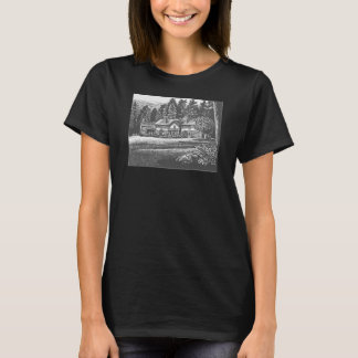 T-shirt Tee ajustée avec 25e impression Blodgett House