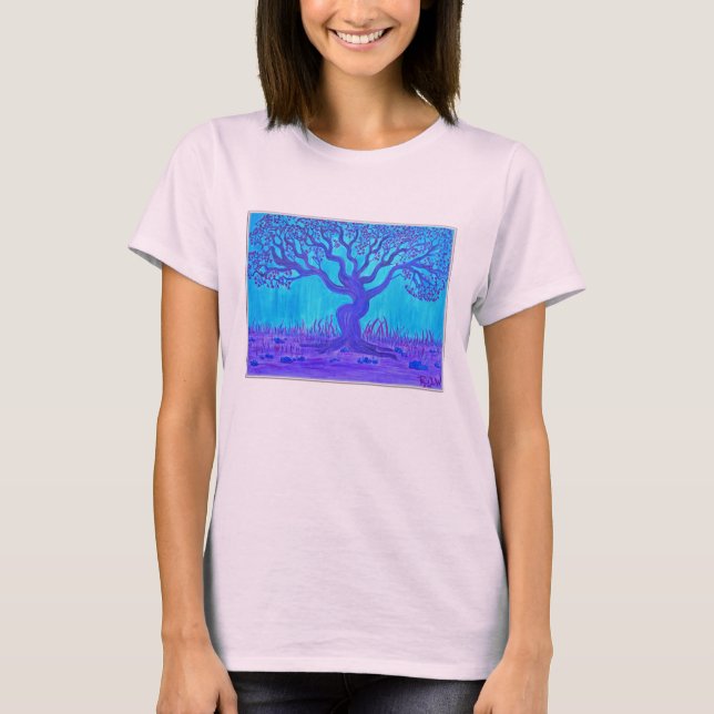 T-shirt Tee bio pour femmes - LoveTree (Devant)