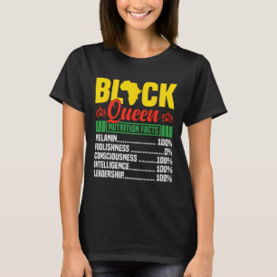 T-shirt Tee Black History Month Noir Afro-Américain Juin