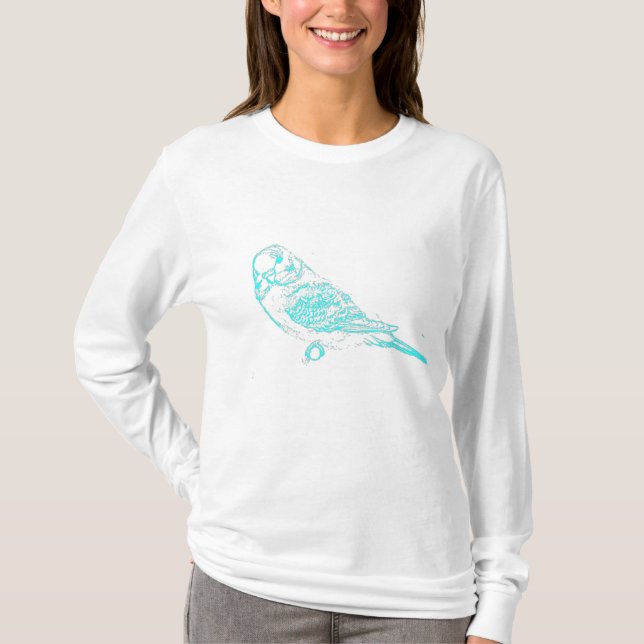 T-shirt tee budgie (Devant)