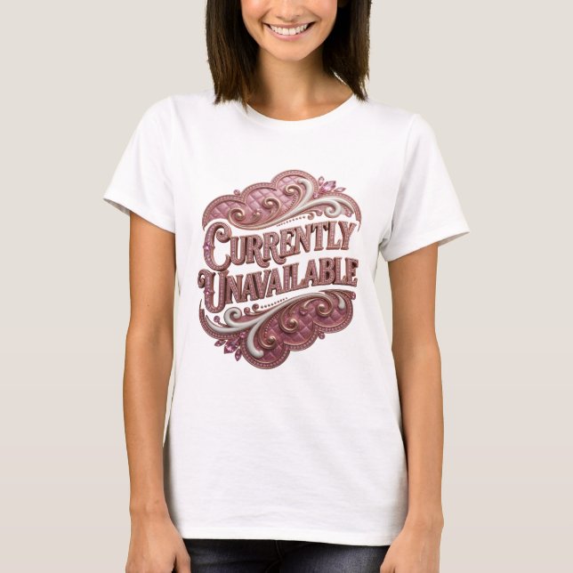 T-shirt Tee Catchy Rose ACTUELLEMENT INDISPONIBLE (Devant)
