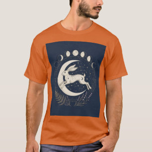 T-shirt Tee Chart de la Lune Croissante et de l'Étoile du
