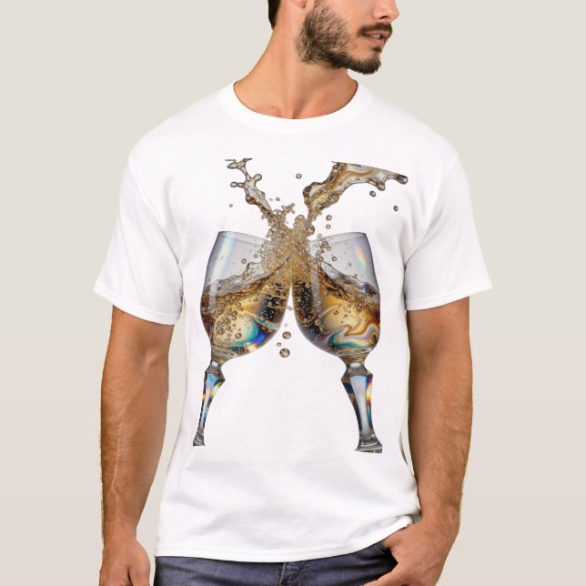T-shirt Tee CHEERS Cool Silver (Devant)