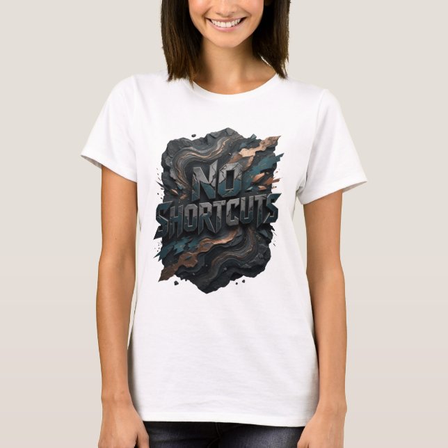 T-shirt Tee Classic Silver PAS DE RACCOURCI (Devant)