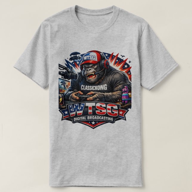 T-shirt Tee Classique Kong WTSG Diffusion Numérique (Design devant)